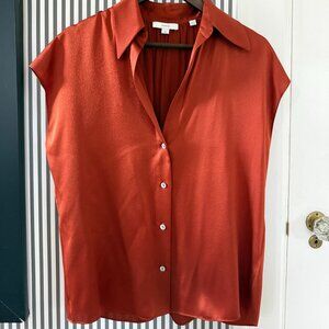 Vince 100% Silk Top